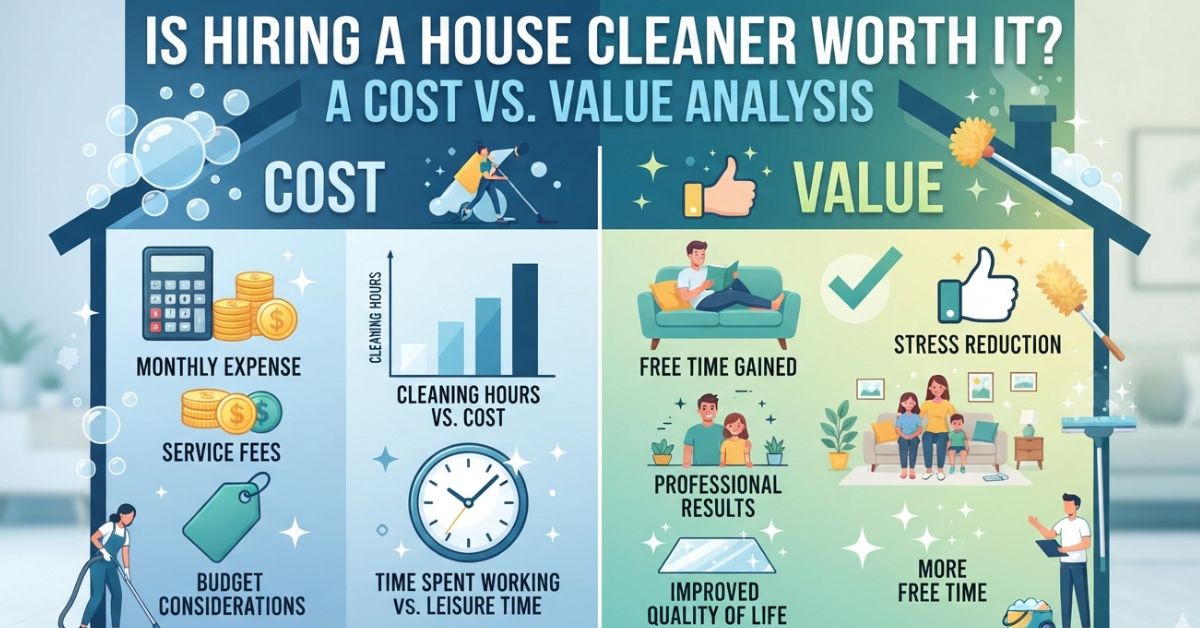 Hiring a House Cleaner Worth It