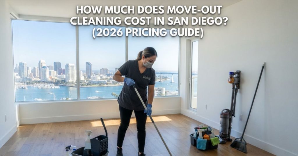 Move-Out Cleaning Cost in San Diego