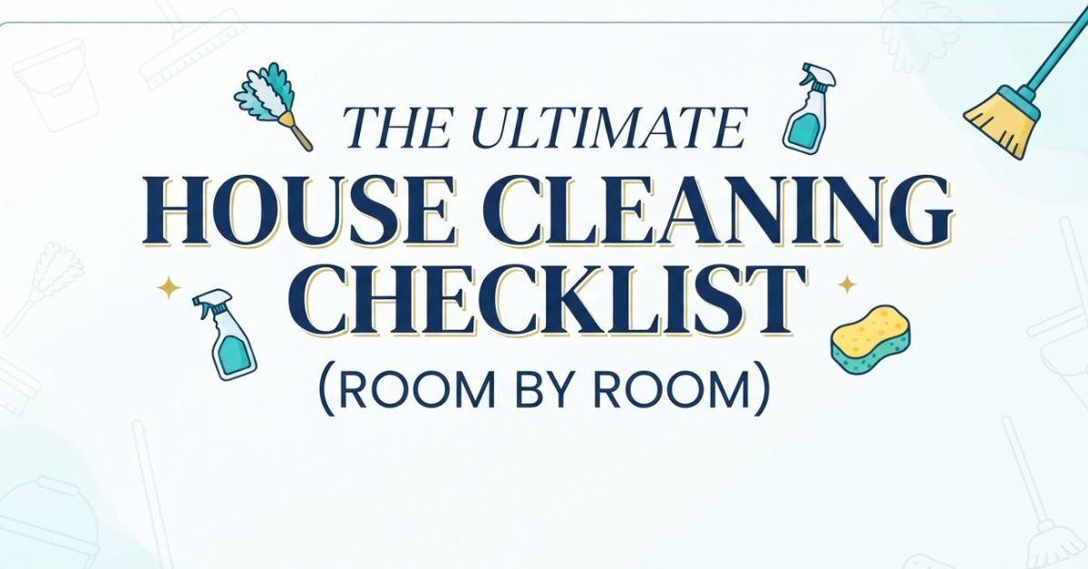 Ultimate House Cleaning Checklist