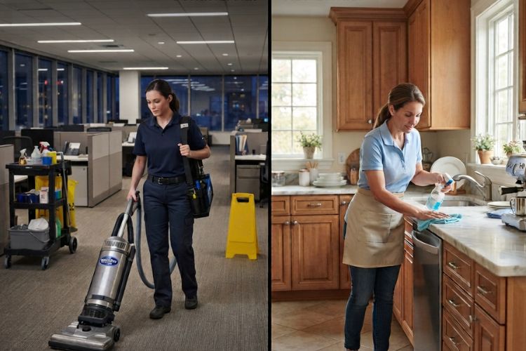 Commercial vs Residential Cleaning