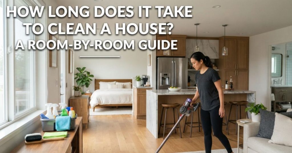 How Long Does It Take to Clean a House