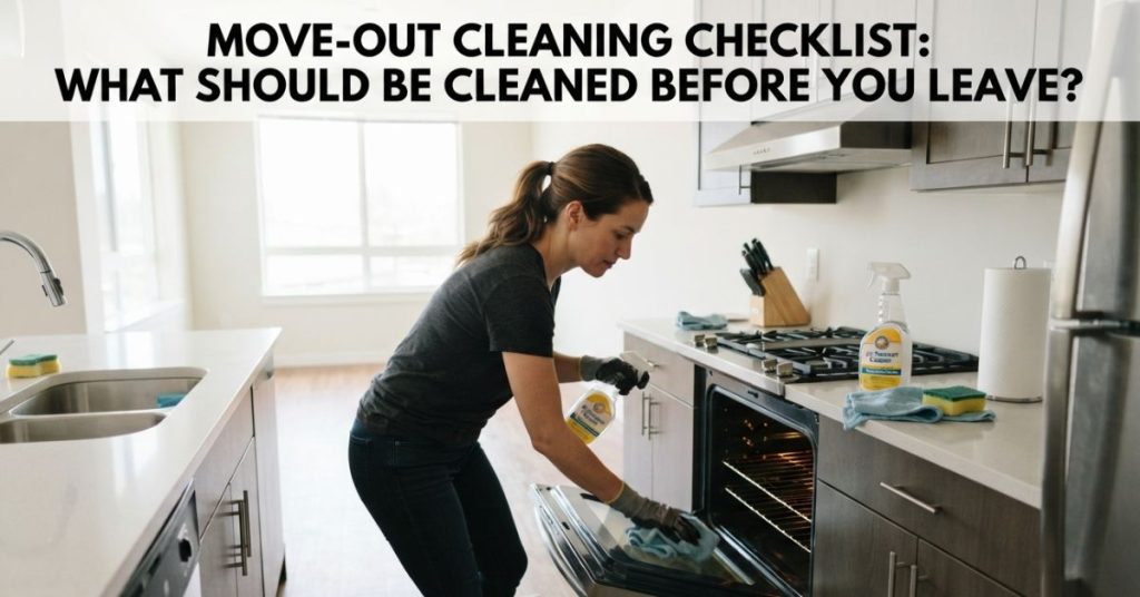 Move-Out Cleaning Checklist