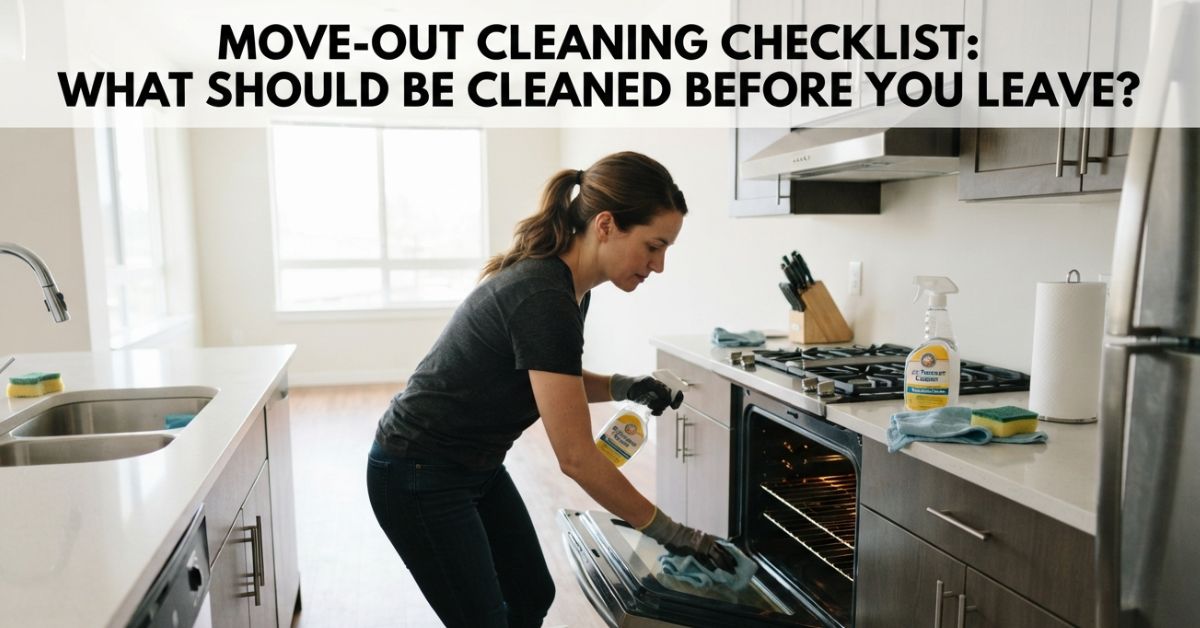 Move-Out Cleaning Checklist